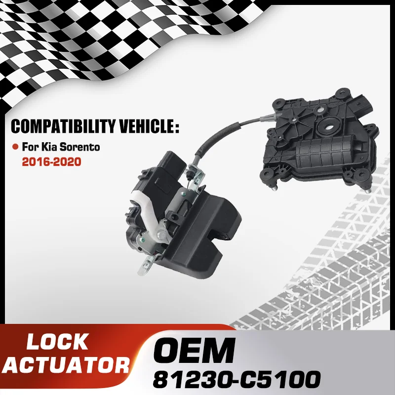 

Tail Rear Trunk Door Lock Latch Actuator Tailgate Liftgate Motor Boot Hatch For Kia Sorento 2016 2017 2018 2019 2020 81230C5100