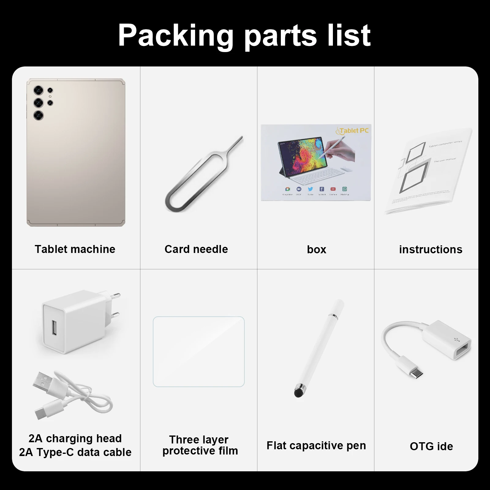 Original Pad 25 Ultra 2026 Neues Tablet Snapdragon 8 Gen3 10,1 Zoll Android 15 16 GB + 1 TB 10000 mAh 5G Dual Card WiFi GPS Tab