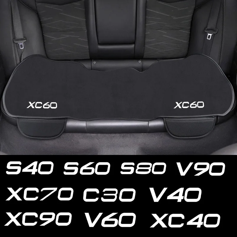 

Автомобильная фланелевая подушка для защиты передних и задних сидений для Volvo R AWD C30 C70 S60 S80 S90 T6 V40 V50 V60 V70 V90 XC40 XC60 XC70 XC