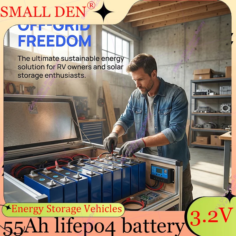 New 3.2V 52Ah Lifep…