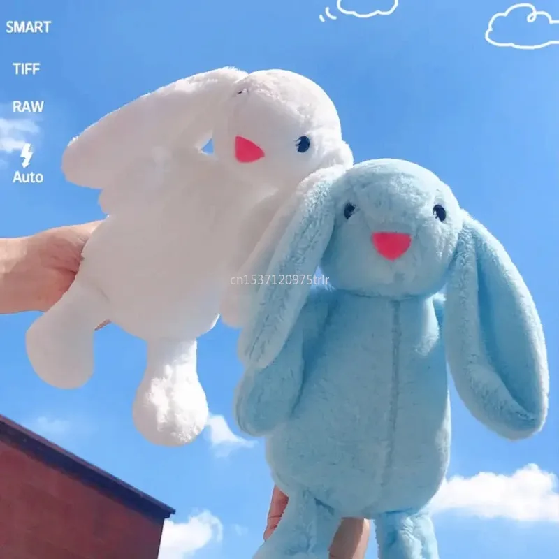 25cm Rabbit Plush Toy Long Ear Soft Stuffed Cute Bunny Doll Sleeping Toy Girls Kids Baby Kawaii Plush Animal Birthday Gifts