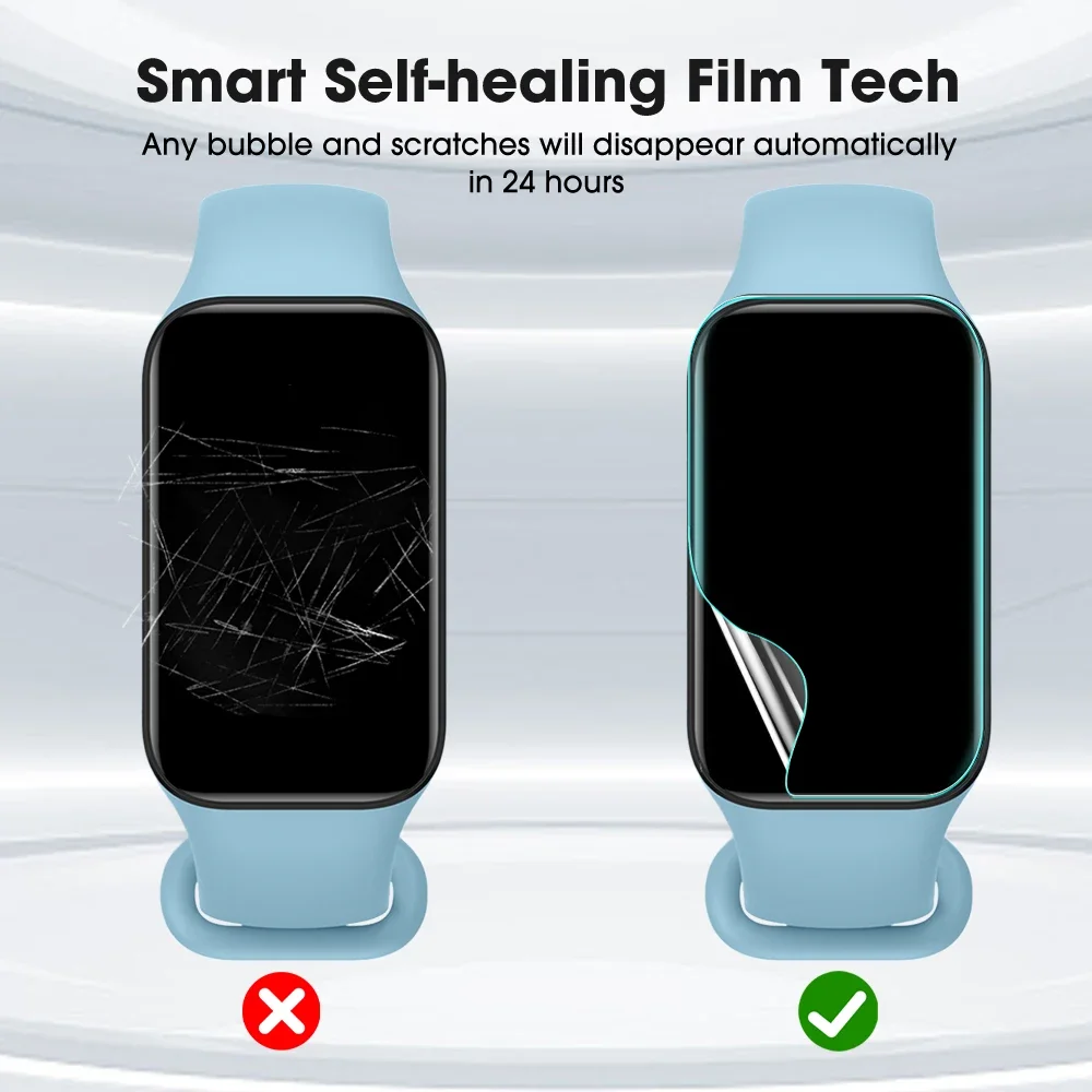 HD Protection Hydrogel Films For Xiaomi Band 9 Active Wristband Soft Anti-Scratch Screen Protector For Miband Mi Band9 Active