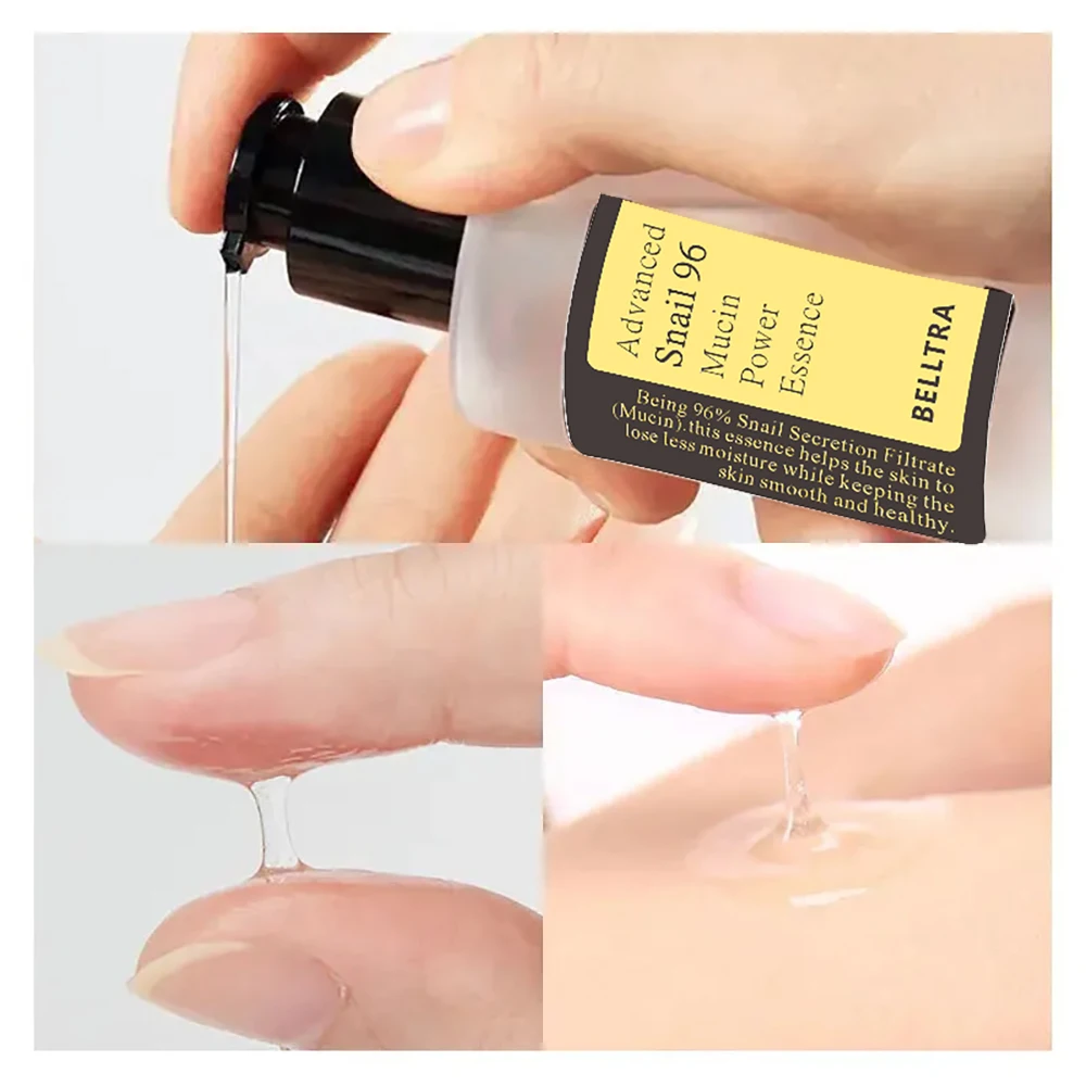 Sanlivna الكورية للعناية بالبشرة الحلزون 96% + VC 23% Duo - مصل تفتيح وبشرة مملة