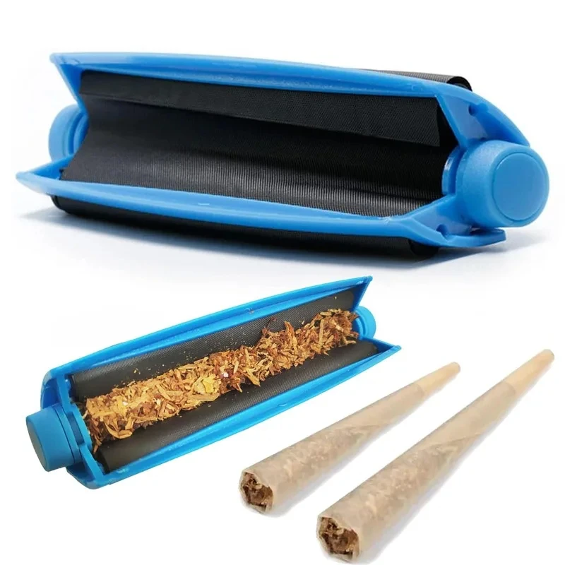 

Portable Manual Cigarette Rolling Machine Quick Tobacco Maker Equipment Plastic Winder Raw Grass Herb Filler Smoking Accessories