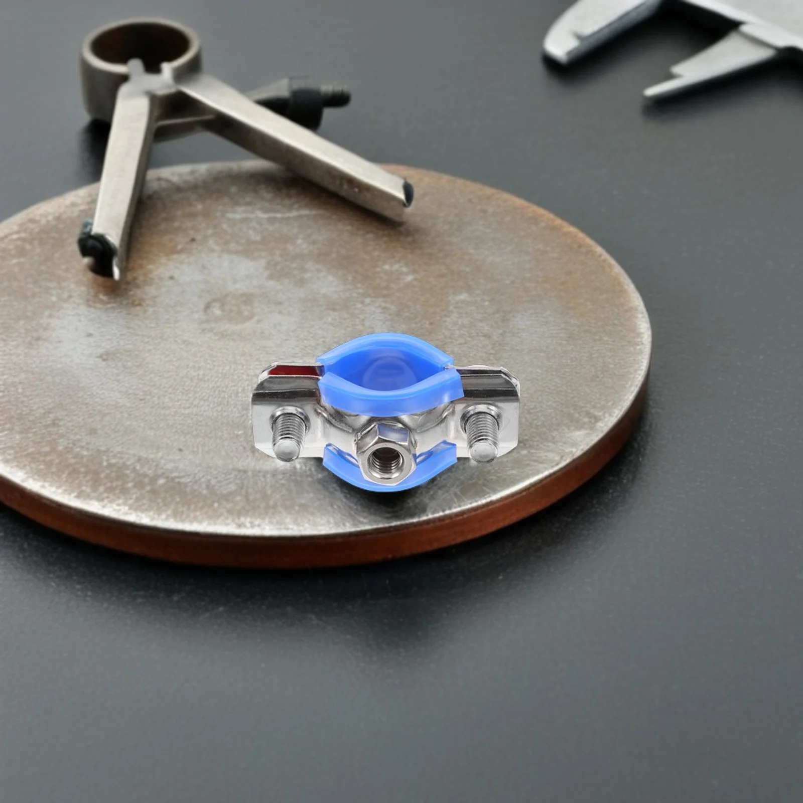 

Office Clamp Kit M8 Tube Clamps Plastic Pad Support Chair Saver Repair Tool For Sinking Chairs Office Chair Accessories