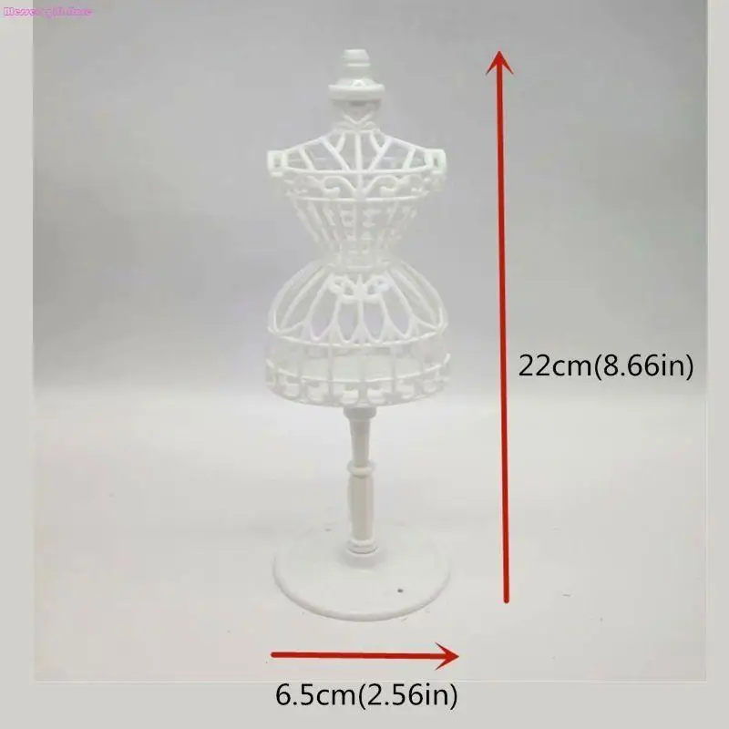 D0JC Girl Dolls Accessories Hollow Mannequin Rack for Ball Jointed Girl Doll 3Pie