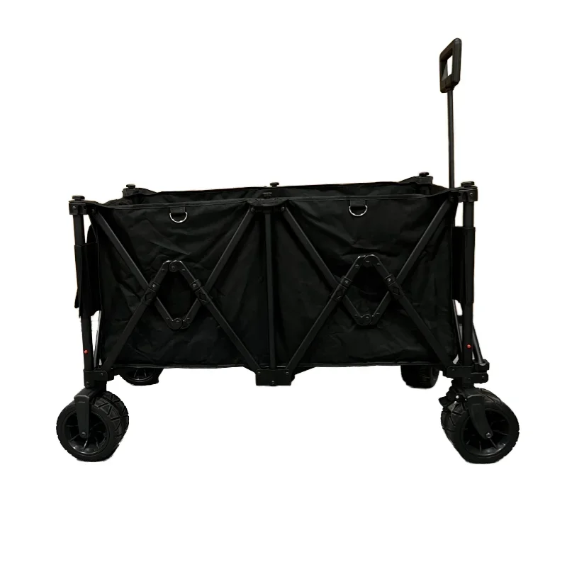 Collapsible Folding Beach Utility Cart Trolley Wagon Foldable Picnic Camping Wagon Cart Sports & Entertainment Product