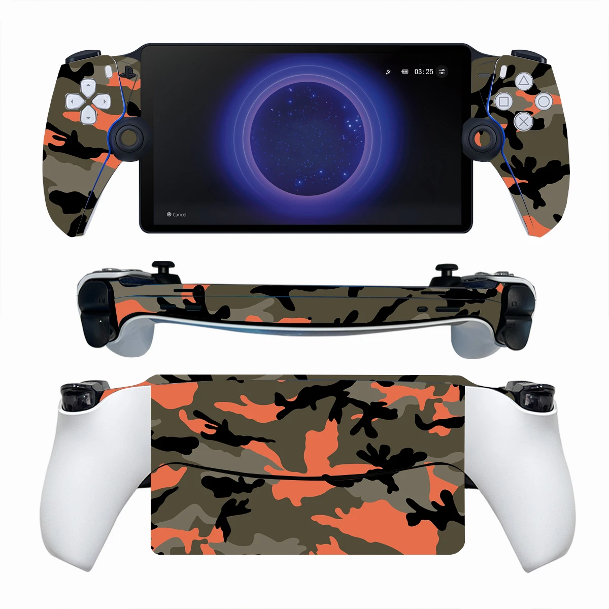 Camo Color Skin Sticker for PS Portal Console and Controller Decal Vinyl Skins