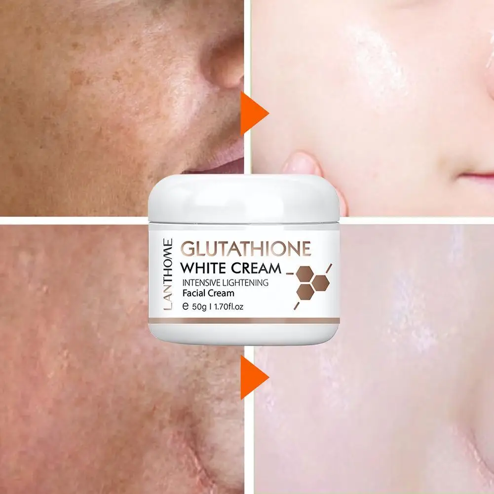 Glutathione Face Cream Mild Glutathione For Skin Whitening Face Lotion Tighten Skin Restore Elasticity Nourish Reduce Wrink F0L4