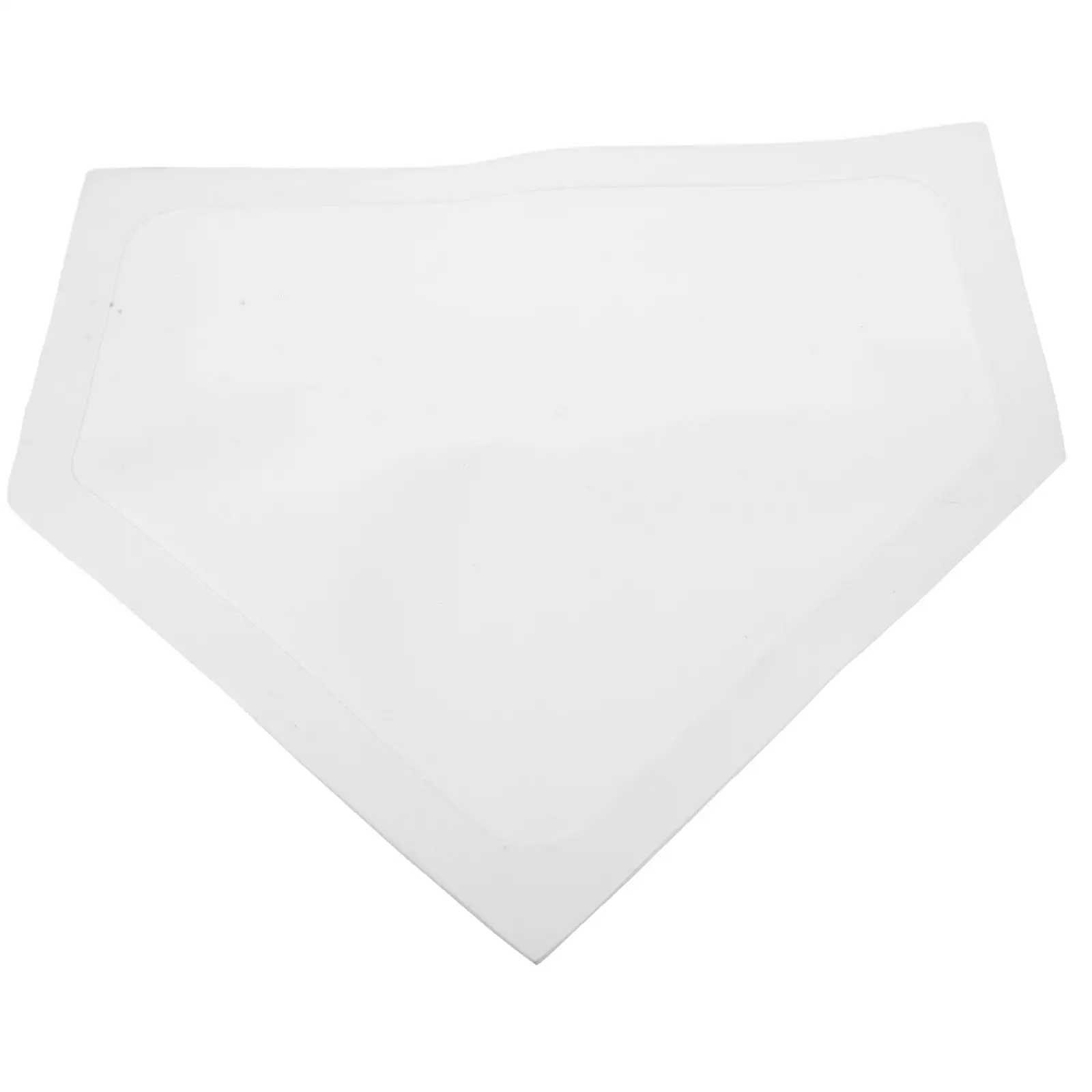 

Baseball Training Board Home Plate Markers Durable TPE Flat Surface Controlled Training Ground Tools Sports Aids