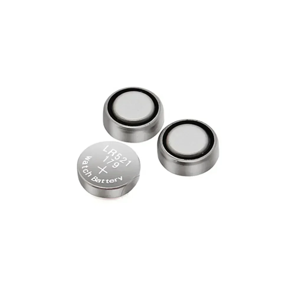 10-100pcs 1.55V AG0 LR521 Alkaline Coin Cell SR521SW 379A 379 D379 SR63 1.5V Alkaline Coin Cell for Watch Precision Instruments