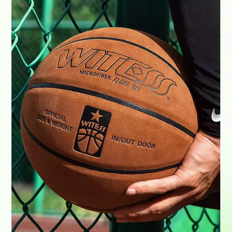 جديد 550 داخلي وخارجي جلد طبيعي نسيج جلد طالب الأطفال رقم 7 الكبار المنافسة الشباك كرة السلة