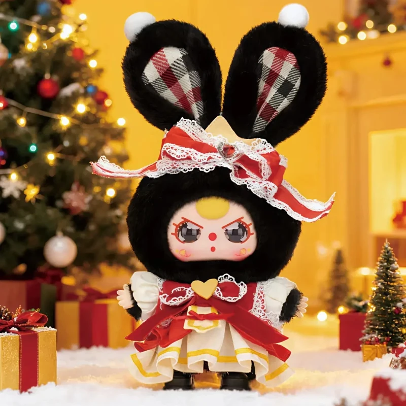 

Аутентичные детские три серии Merry Christmas, виниловые слепые коробки, плюшевые игрушки, фигурки, модные куклы, загадочный подарок на день рождения для девочек