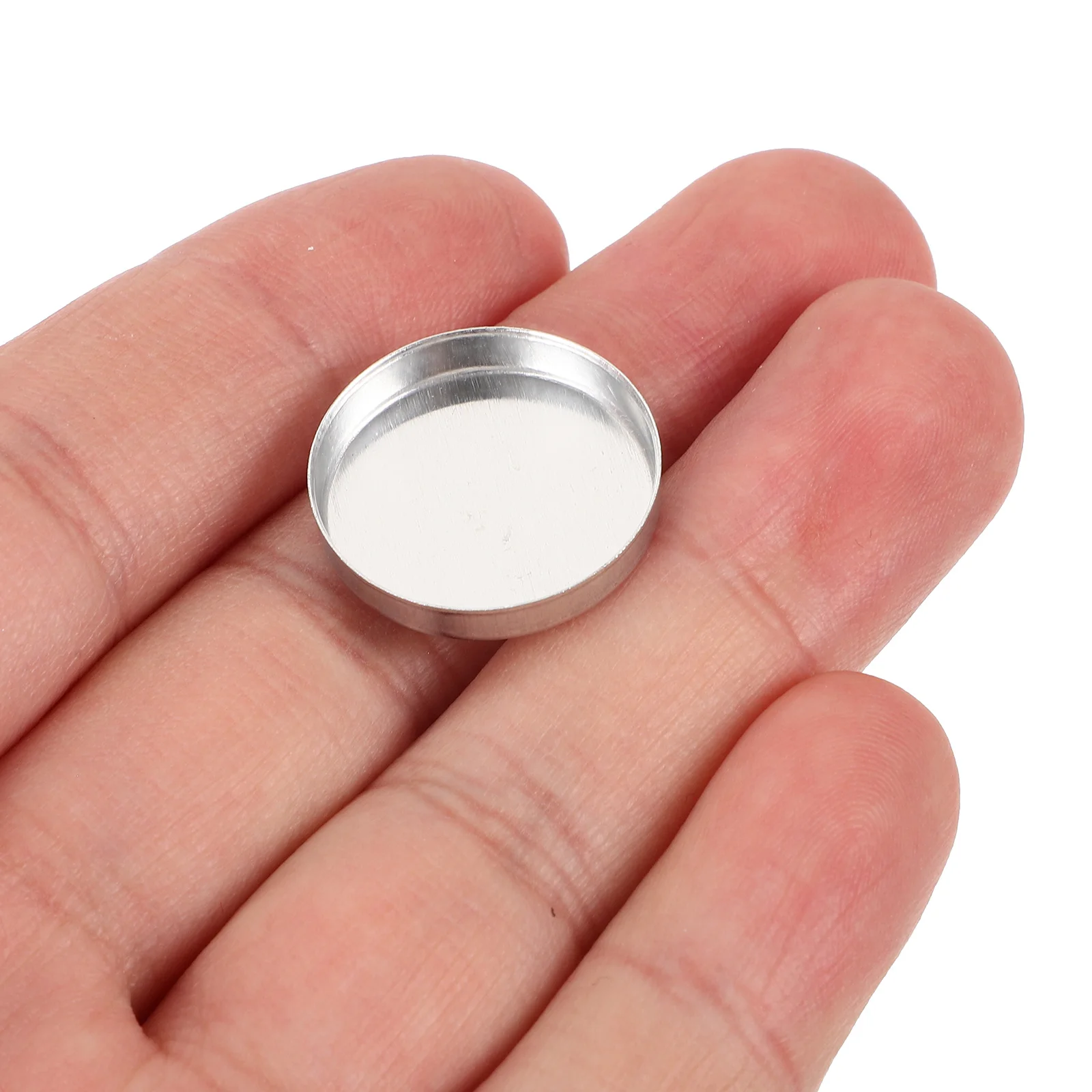 10 قطع من صينية ظلال العيون الفارغة، صينية مكياج صغيرة خفيفة الوزن لحاوية عينة البودرة التي يمكنك صنعها بنفسك، حقيبة سفر محمولة قابلة لإعادة الاستخدام #2