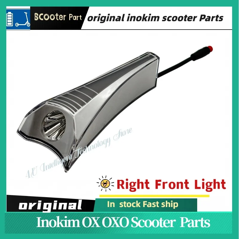 INOKIM OXO OX Electric Scooter Original Front Light LED Headlight Deck Lamp Left & Right Spare Parts Accessories view 4