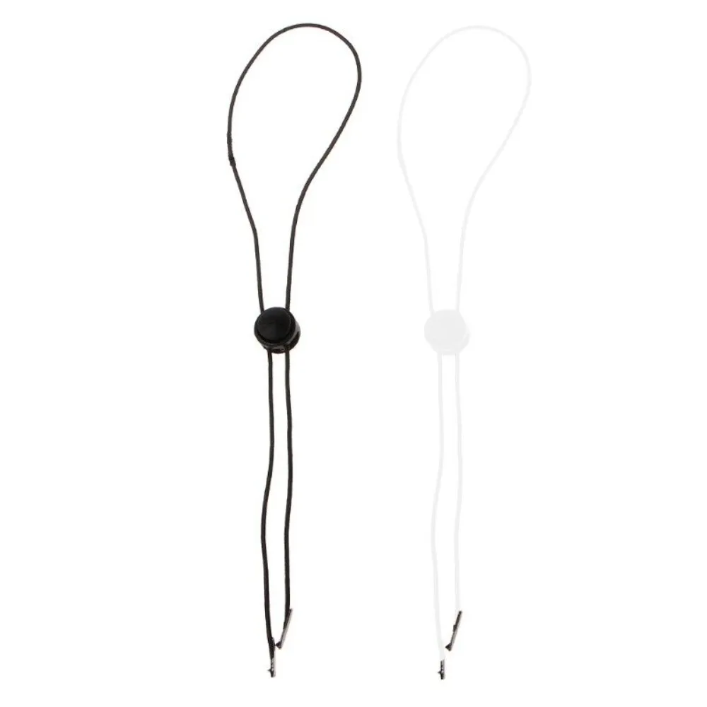 20pcs Flexible Adjustable Elastic Chin Strap Clip Hat Chin Strap Cord Fasteners Hat Retainer