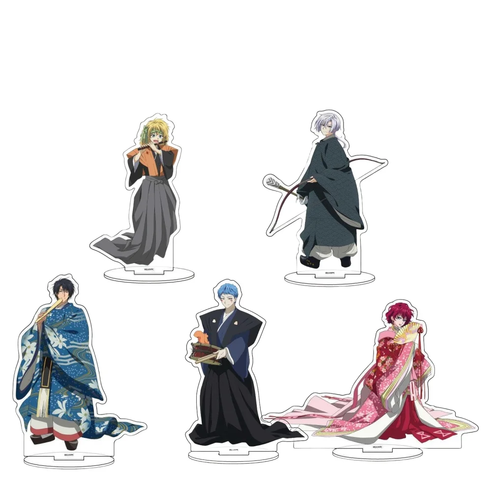 Fans Gifts Game Anime Yona Yun Kijia Son Haku Jieha Suuon Shina HD Figure Acrylic Stand Desktop Ornament Series About 15cm