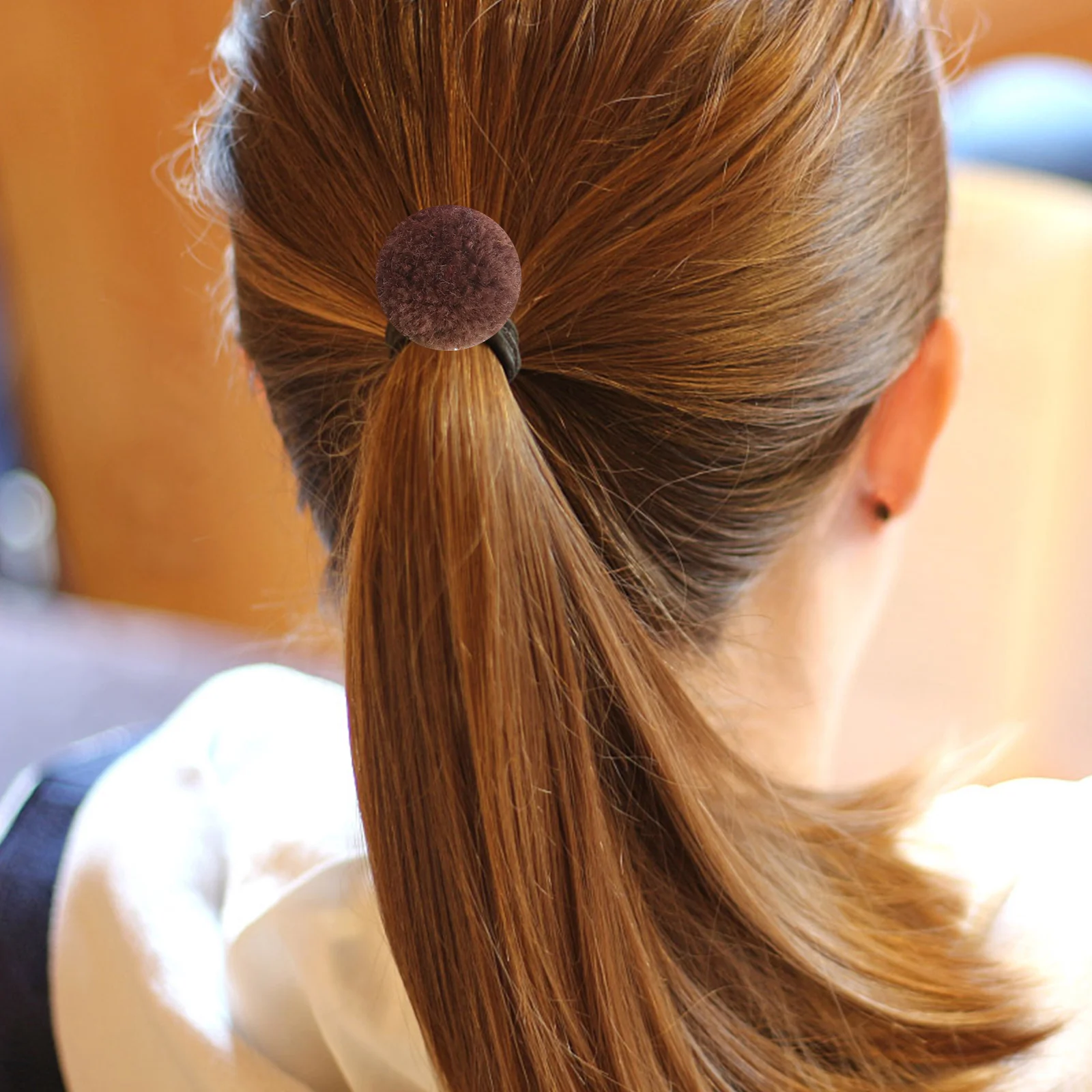 

12pcs Hair Ties For Elastic Ponytail Holders Soft ' Hair Accessories Outdoor Play Party Birthday Gift