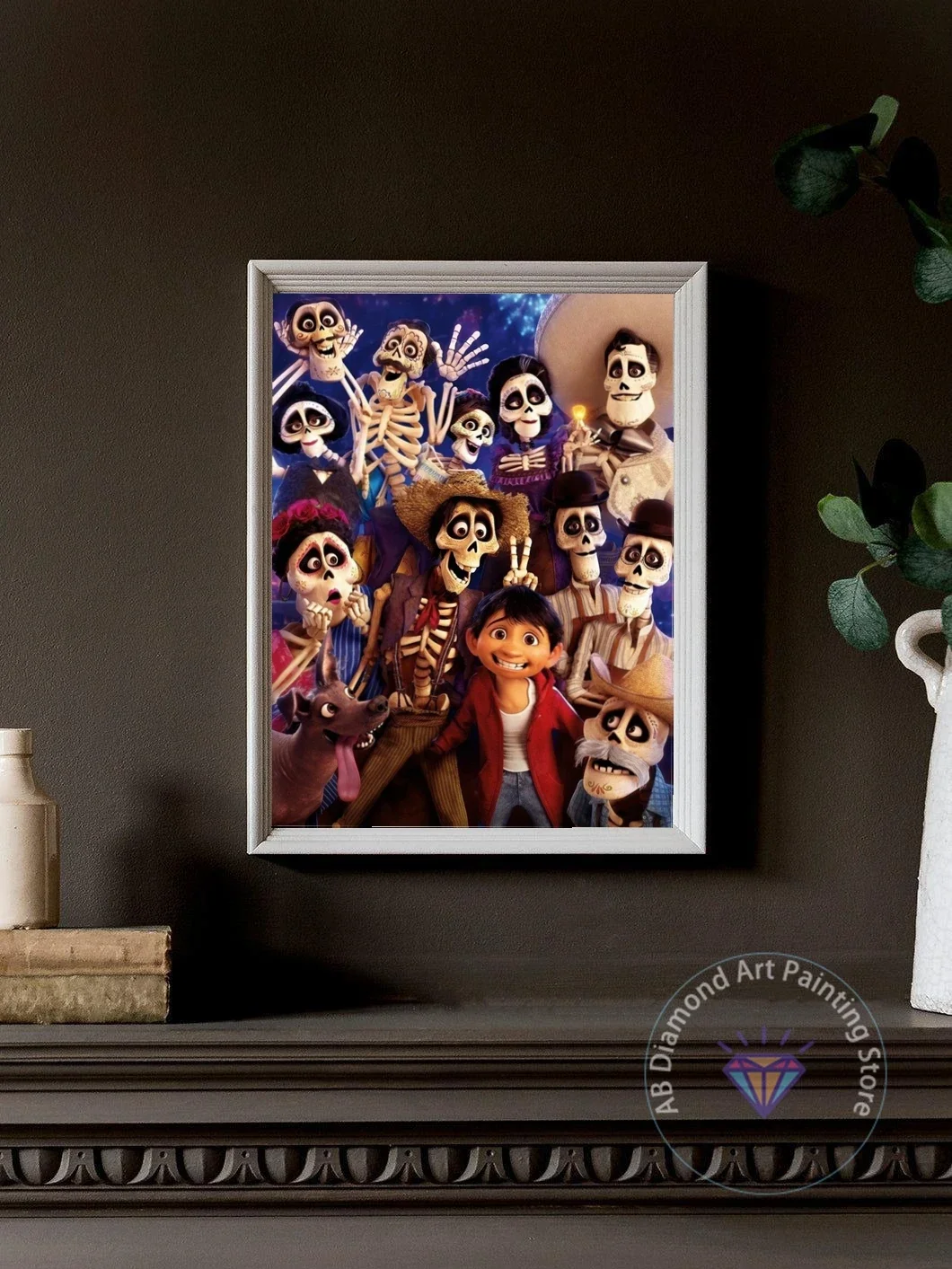 كوكو الرسوم المتحركة فيلم AB الماس مجموعة أدوات رسم 5D DIY بها بنفسك الماس التطريز عبر غرزة اليدوية الفن هدية الحرف ديكور المنزل