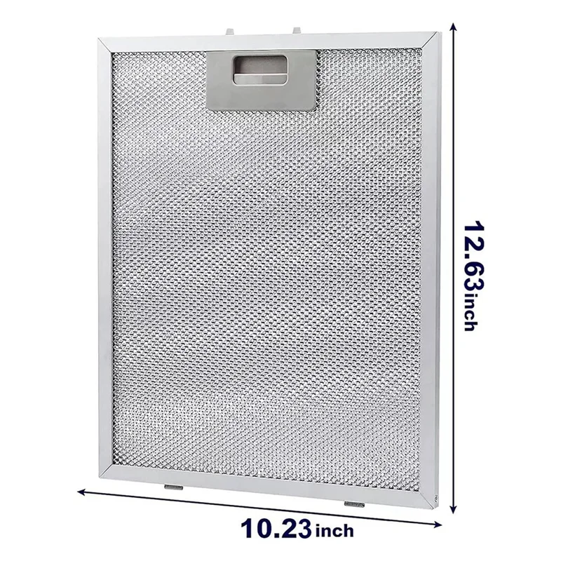 AT28-4-Pack W10169961A Range Hood Filter แทนที่ W10875058 และ W11245983 สําหรับ Whirlpool, Jenn.Air Range Hoods