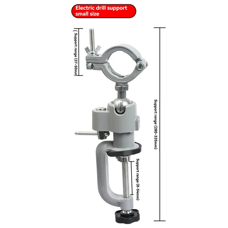 معظم الجدول ملزمة 360 درجة مقاعد البدلاء تدوير المشبك على طاحونة حامل الحفر الكهربائية دعامة حامل ، أدوات آلة عالمية