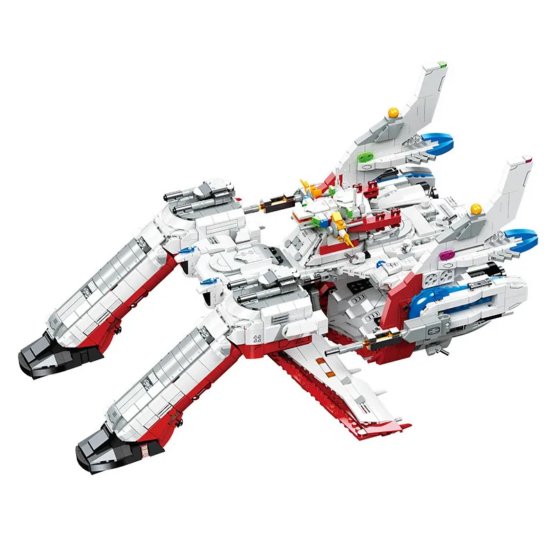 EN STOCK, Bloques de Construcción MOC Mecha Archangel, Modelo de Nave Espacial, Ladrillos para Armar, Juguetes DIY para Niños, Set de Regalo de Cumpleaños