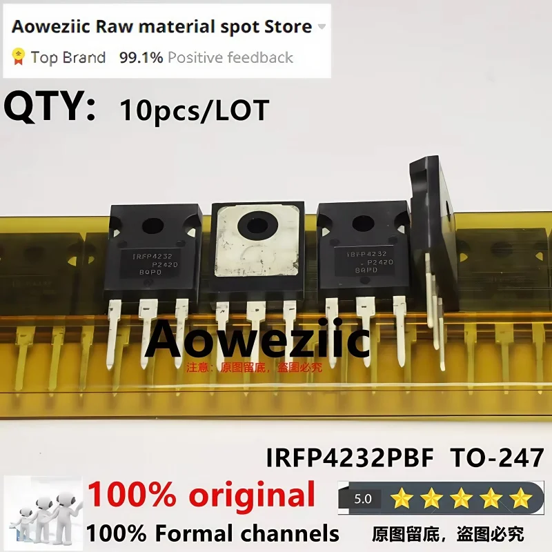 

Aoweziic 100% New Imported Original IRFP4232PBF IRFP4232 TO-247 MOS FET 60A 250V