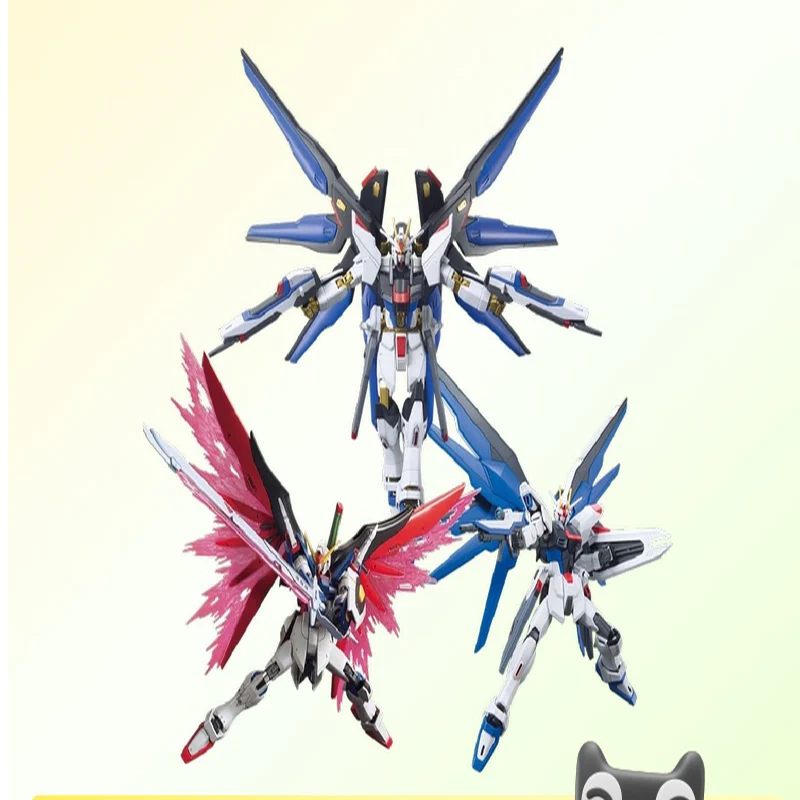 

Bandai HGCE1/144 Assault Free Shooter Wing Type Strong Attack Fate Gundam Assembly Model Action Doll Model Boy Toy Gift
