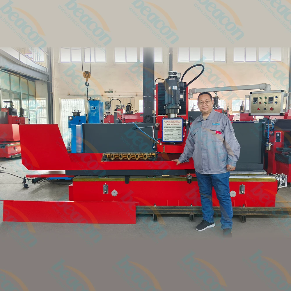 GS-9740X1500 Precision Engine Cylinder Block Cylinder Head Surface Resurfacing Grinding Machine