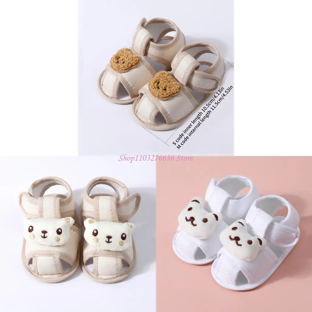 

R6FD Unisex Infant Sandals Breathable Lining Nonslip Shoes for Play Hour and Outings