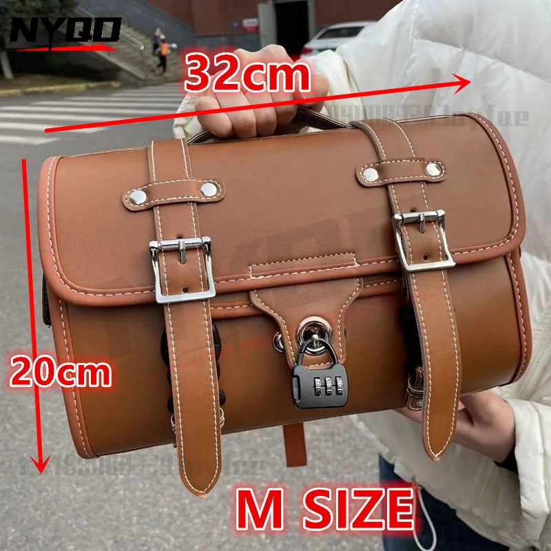 33L motorfiets retro achterbanktas grote motorfiets kofferbak universele scooter elektrische voertuig helm opbergtas zadeltas