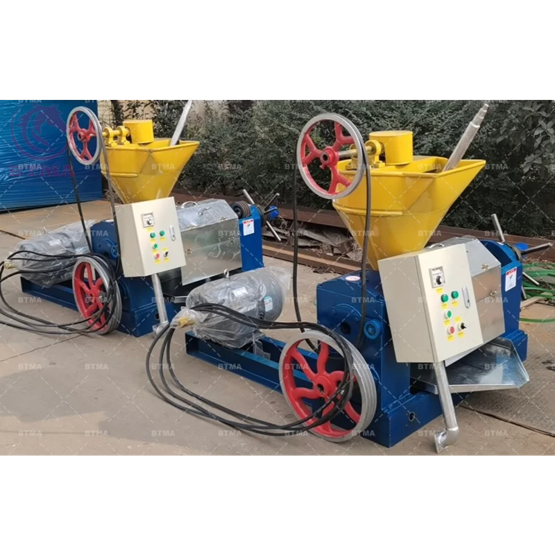 BTMA 6YL-95 Prezzo di fabbrica Macchina per pressa per olio a vite a vite senza fine Pressa per olio di sesamo di girasole/Fabrazione di olio di terracotta
