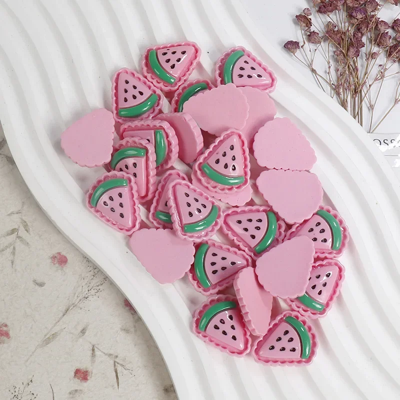 10/100pcs New Cartoon Fruit Resin Patch Diy Handmade Mobile Phone Shell Hairpin Hair Accessories Material Accessories