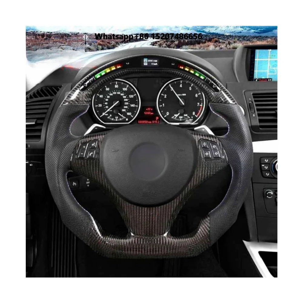 LED Steering Wheel 2011 335i 320i Carbon Fiber Steering Wheel