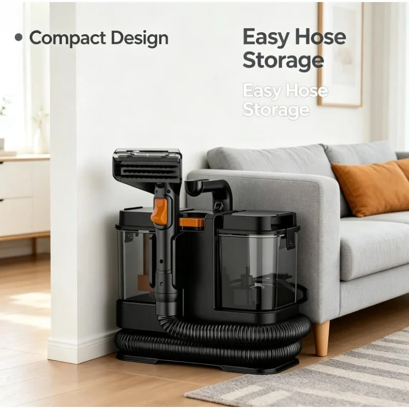 AC Upholstery Cleaner Spray‑Suction Brush All‑in‑One Multifunctional Household Carpet Cleaner Vacuum Cleaning Machine
