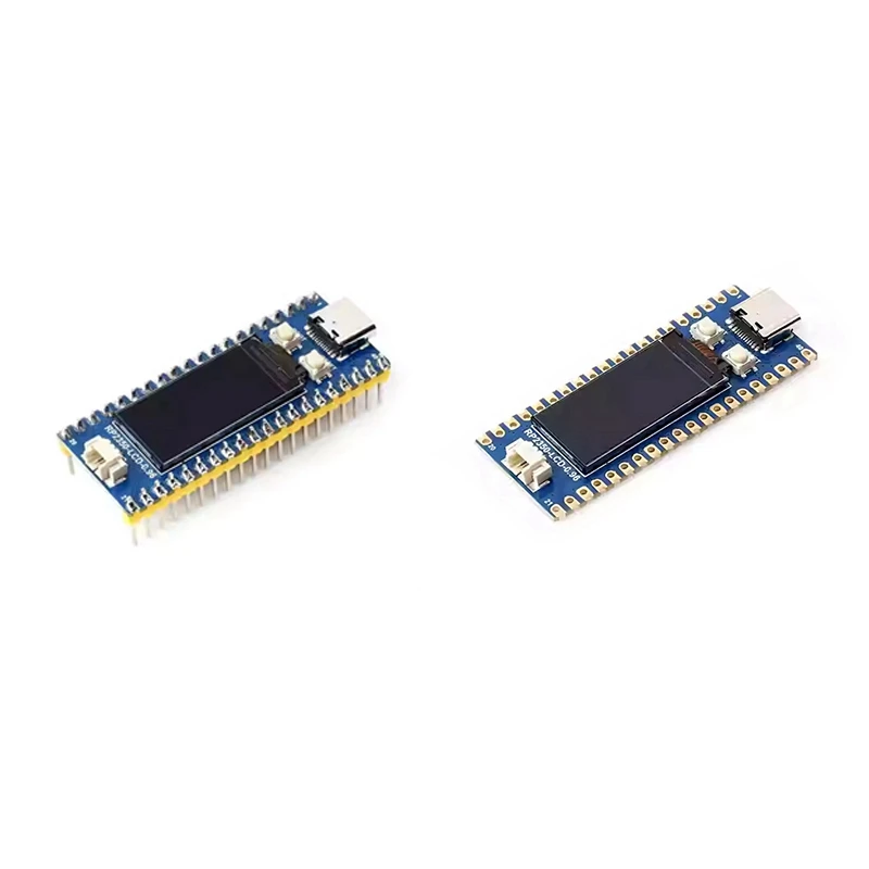 For Raspberry Pi Pico 2 RP2350 Development Board With 0.96Inch IPS LCD Display RP2350A Compatible With Raspberry Pi Pico