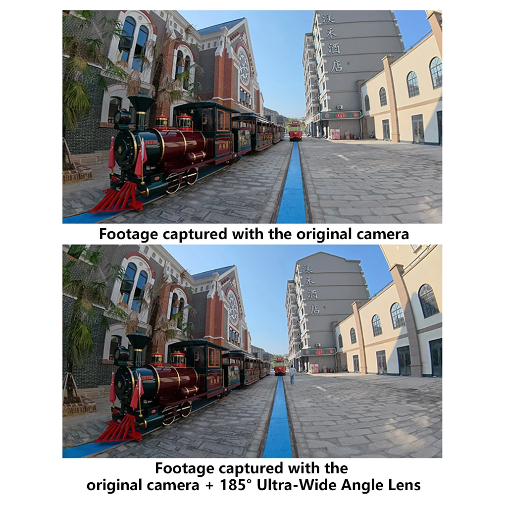 dji-osmo-action-6-5pro用-sjcam-sj11用-超広角レンズ-カメラレンズフィルター-エクステンダー-185-°