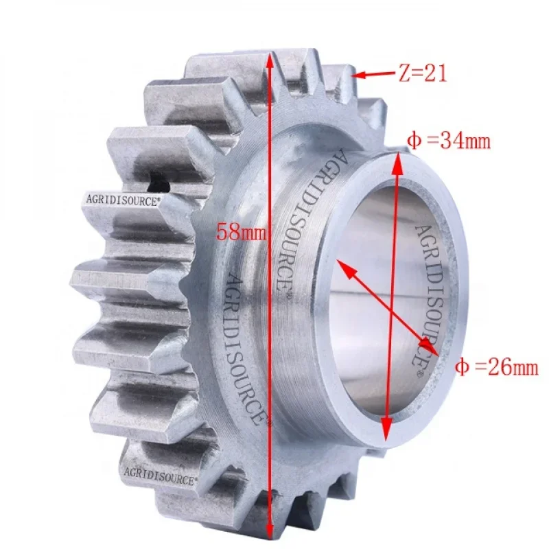 Cheap:Gearbox Geat Shuttle Idler for Foton Lovol Part Tractor China Made Drive Shaft Flange Yoke for Tractors Spare Kozhuvu