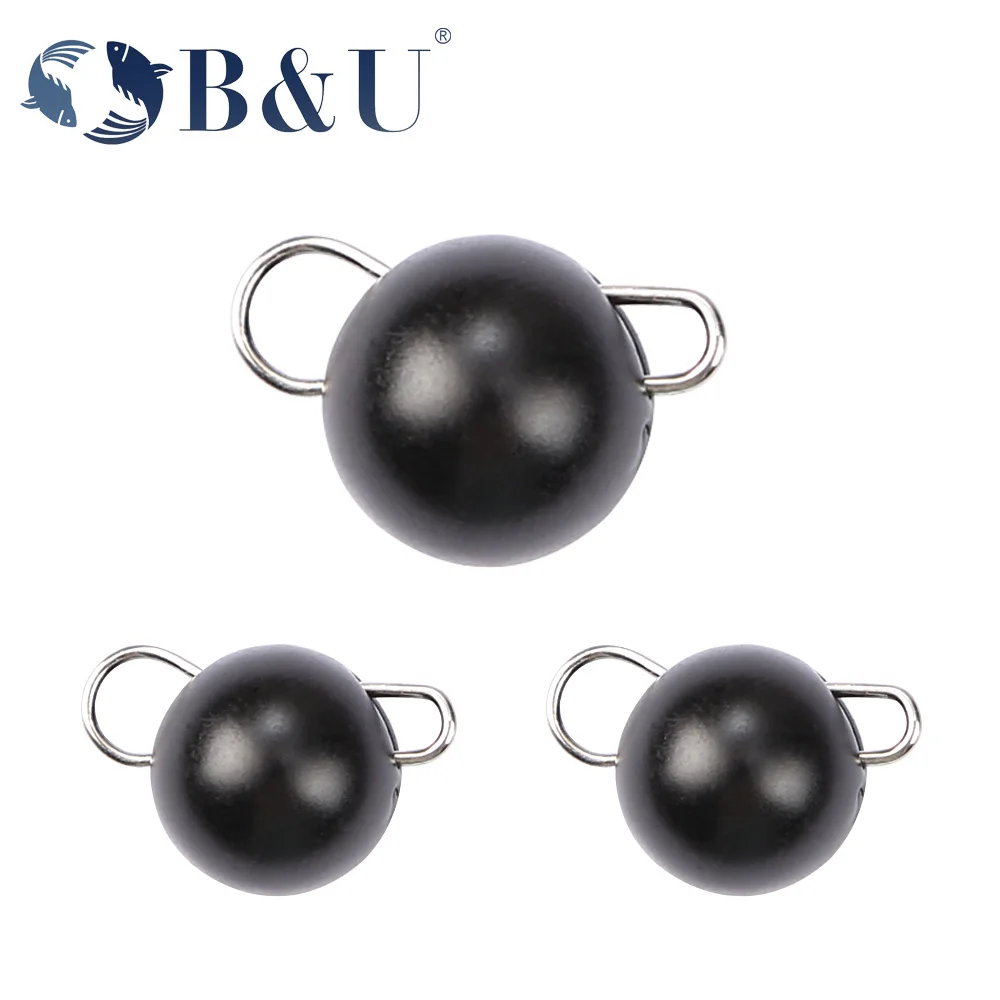 B & U вольфрамовая чебурашка, качающаяся джиг-головка, вольфрамовые рыболовные гири для мягких приманок, аксессуары для рыбалки B & U вольфрамовая чебурашка, качающаяся джиг-головка, вольфрамовые рыболовные гири для мягких приманок, аксессуары для рыбалки