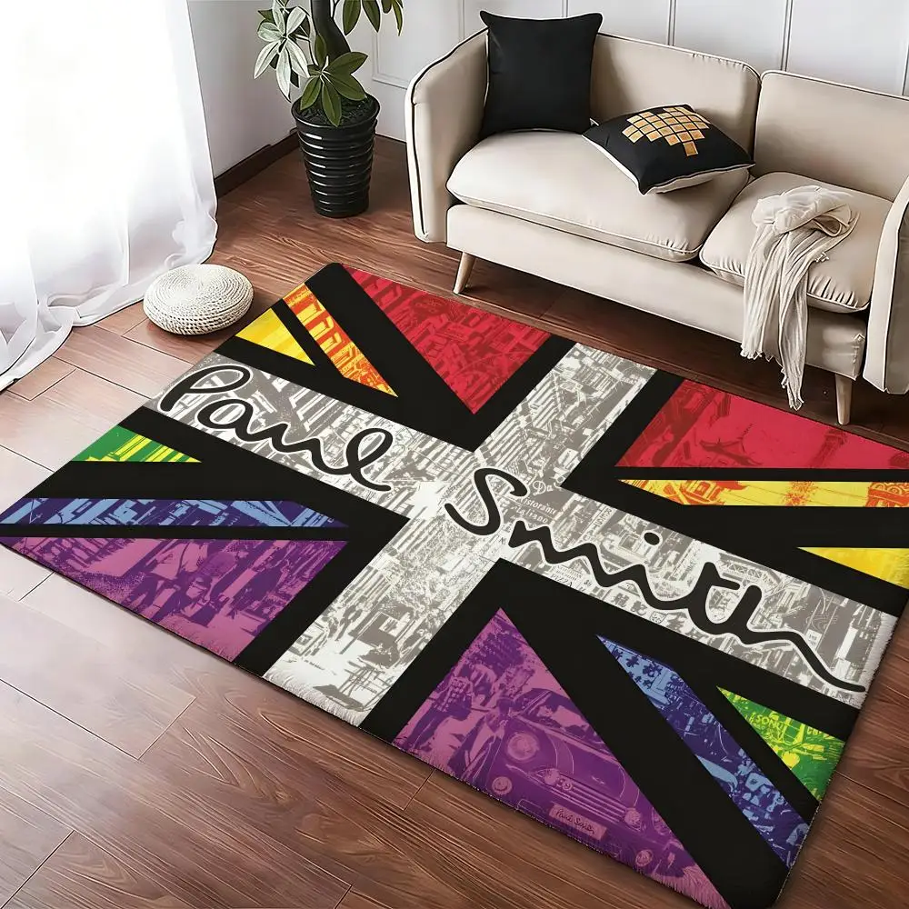 P-PaulS-SmithS Bodenmatte, gemütliche Flanellmatte, weich, dick, rutschfest, für Wohnzimmer, Schlafzimmer, Küche, Dekorationsteppiche