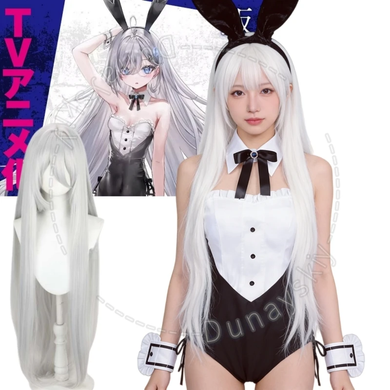 

Playing Death Games To Put Food On The Table Yuki Momono Cosplay Costume Bunny Girl Bodysuit Bunny Ears Headband Choker Dress