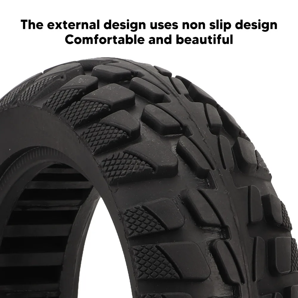 

Durable 10x2.70-6.5 Solid Tire Shockproof 10 Inch Off Road Tire Super Grip Rubber Tire Off Road Use