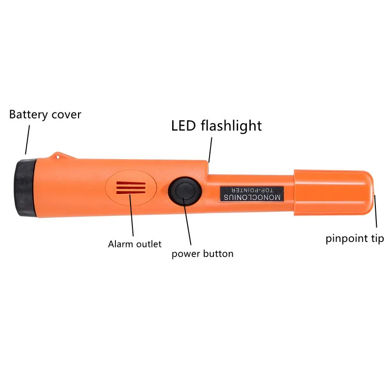 Détecteur de métaux sensible, pointeur sous-marin, détection de sagesse, étanche, positionnement du dollar d'argent, le plus récent, 3m