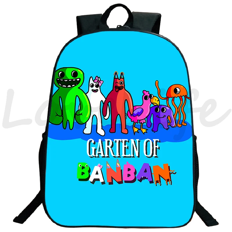 Game Garten Of Banban Backpack Waterproof Bookbag Boys Girls Cartoon Rucksack Laptop Bagpack Students Large Capacity School Bags