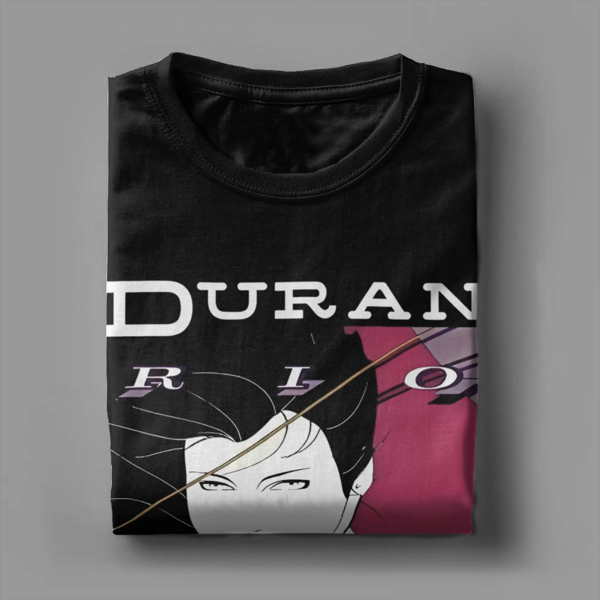 دوران دوران جولة للرجال النساء تي شيرت ريو 1982 روك خمر تي شيرت قصير الأكمام طاقم الرقبة تي شيرت 100% القطن هدية القمم