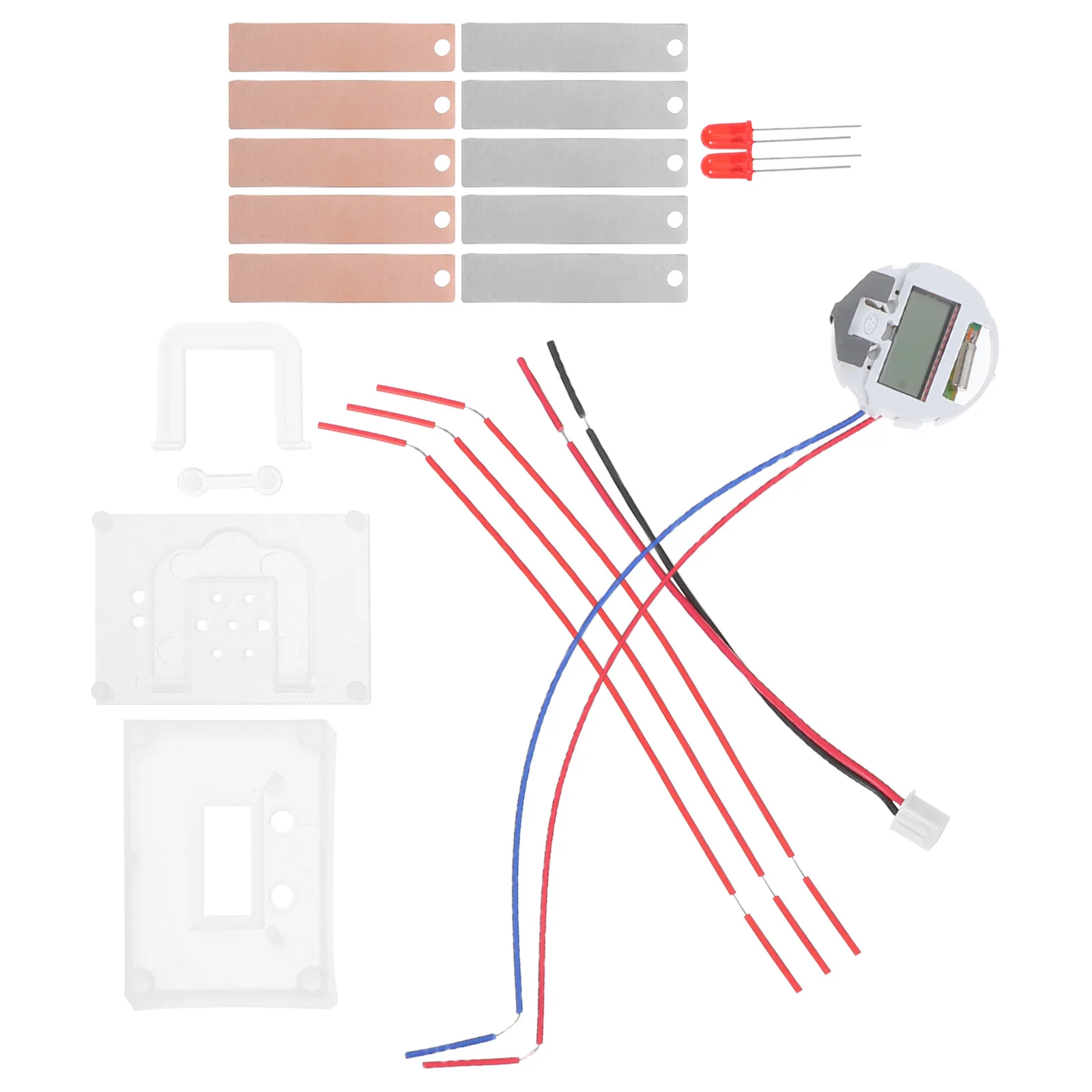 1 مجموعة الفاكهة البرتقال الليمون البطاطس الفيزياء تجربة العلوم التدريس مشروع تعليمي مجموعة الساعة الإلكترونية