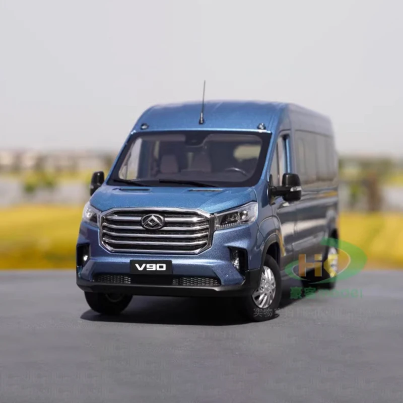 

Литая в масштабе 1:18 Модель автомобиля MAXUS V90, модель готового продукта, коллекционная игрушка, подарок, статическая модель