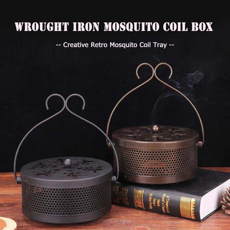 Creative Summer Days Iron Mosquito Repellent Incense Rack  Home Decoration  Insect Repellent Incense Rack Home Decorative Holder