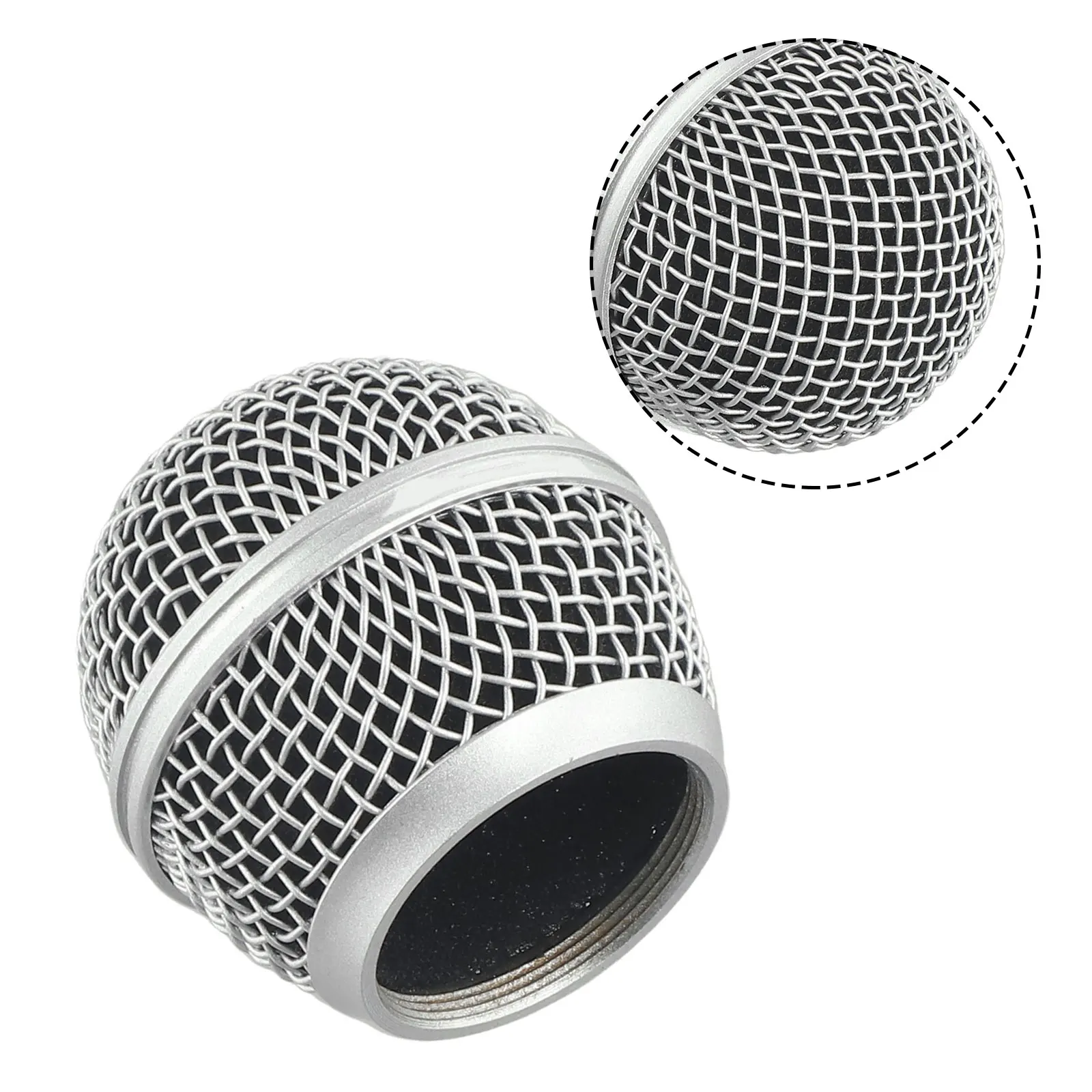 Microphone Mesh Cover Suitable For Shure Beta58a With Wireless Microphone Accessories Metal Microphone Mesh Head