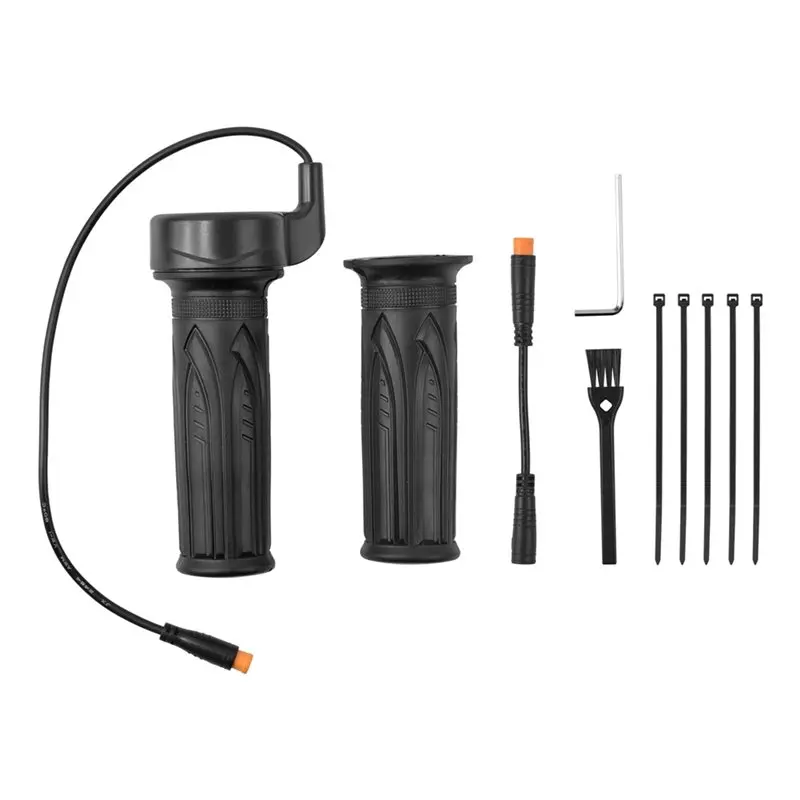 For Qlife Racer-Full Twist Throttle-Ebike Replacement 3 Pin Waterproof Plug And Play Grip Design